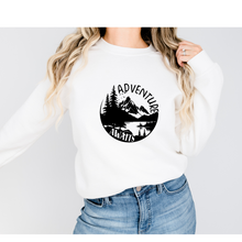 Load image into Gallery viewer, Adventure awaits - Unisex Crewneck
