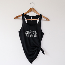 Load image into Gallery viewer, Peace Love Lake - Ladies Flowy Tank
