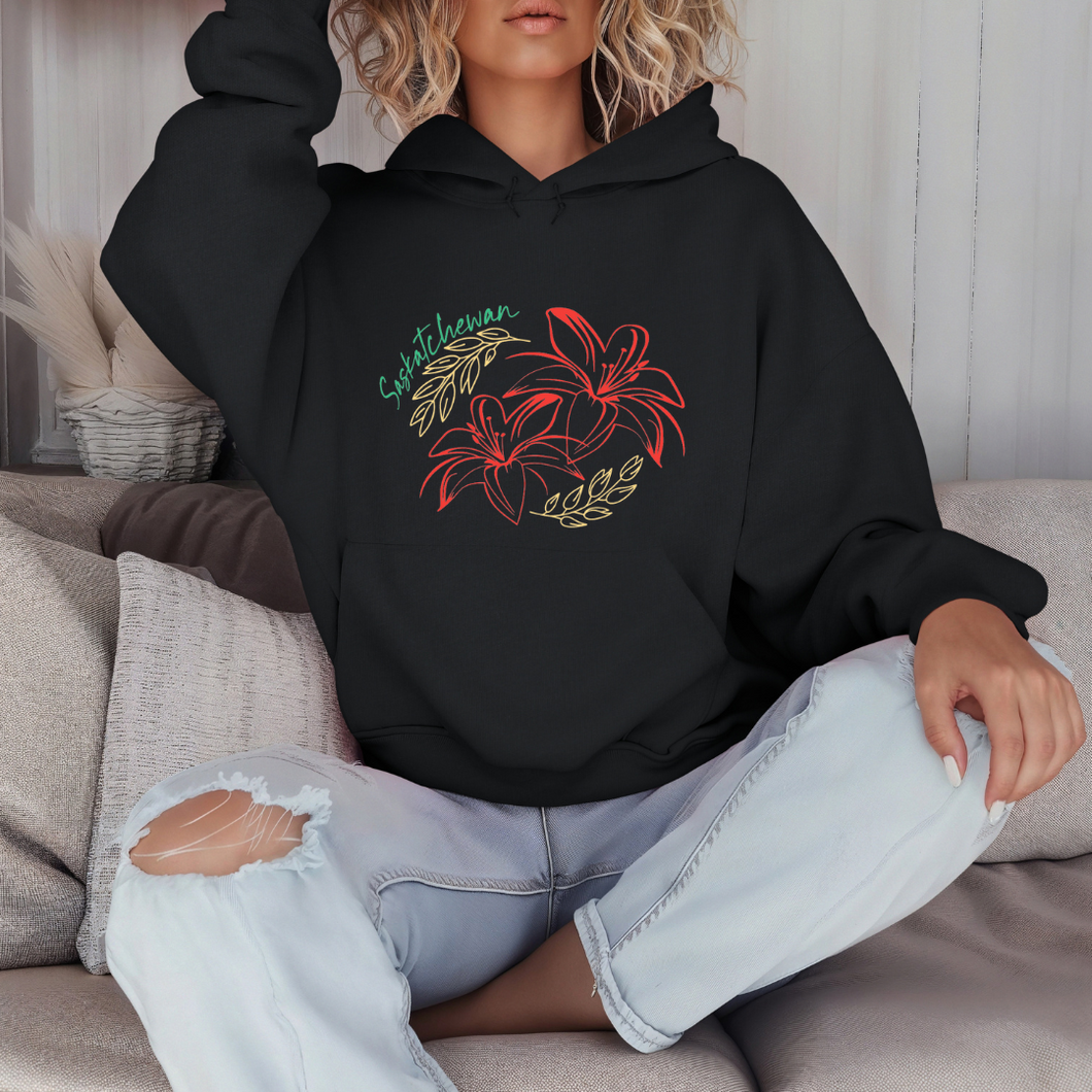 Saskatchewan Prairie Lily - Unisex Hoodie